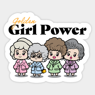 Girl Power | The Golden Girls Sticker